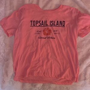 Large T-shirt, pink, thin ish frabic